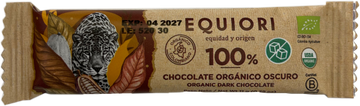 TABLETA CHOCOLATE ORGÁNICO 100%, Equiori x 11 g.