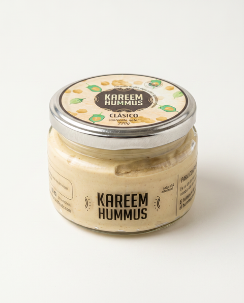 HUMMUS CLÁSICO, Kareem Hummus x 220 g (Sólo Venta en Bogotá)