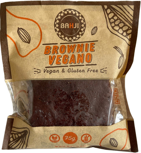 BROWNIE VEGANO Sin Gluten, Bahji X 75 g