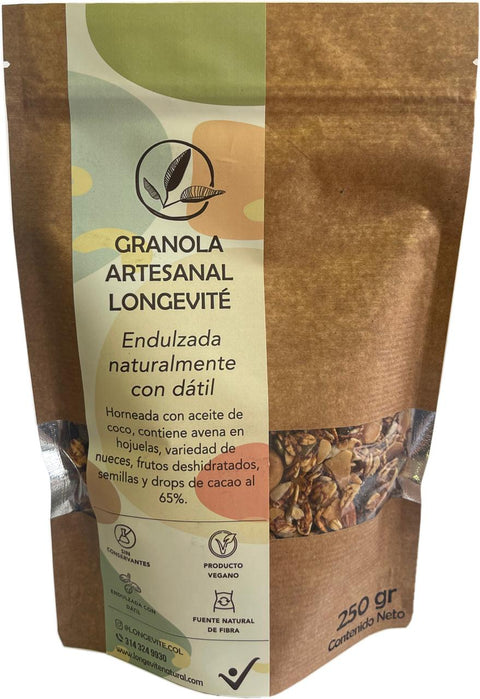 GRANOLA ARTESANAL, Longevité x 250 g