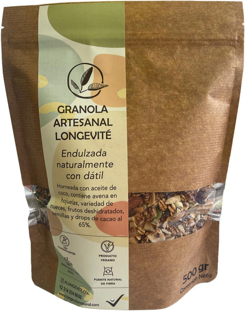 GRANOLA ARTESANAL, Longevité x 500 g
