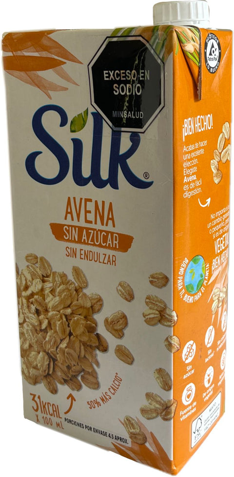 BEBIDA DE AVENA Silk Sin Endulzar x 946 ml