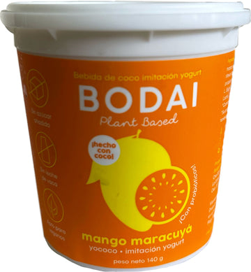 YOGURT BODAI, Mango Maracuyá x 140 g (Venta Sólo en Bogotá*)