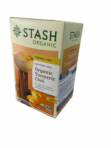 INFUSION HERBAL DE CÚRCUMA Y ESPECIAS, STASH X 16 Sobres