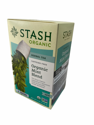 INFUSION HERBAL DE MENTA Y HIERBABUENA, STASH X 16 Sobres