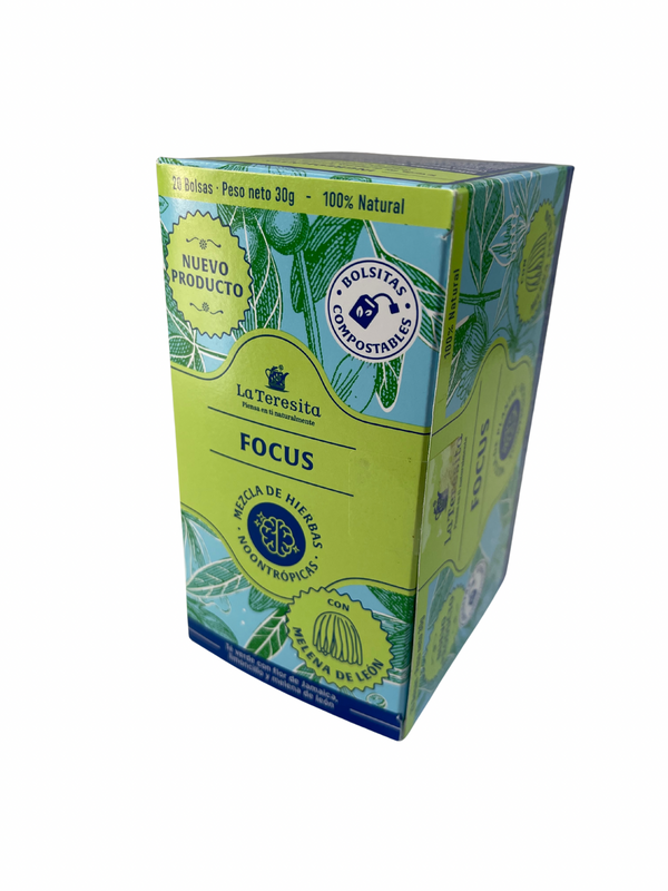 INFUSIÓN FOCUS, La Teresita x 20 Bolsas