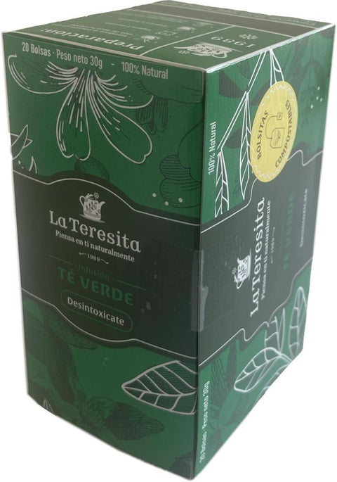 TÉ VERDE, La Teresita x 20 Bolsas