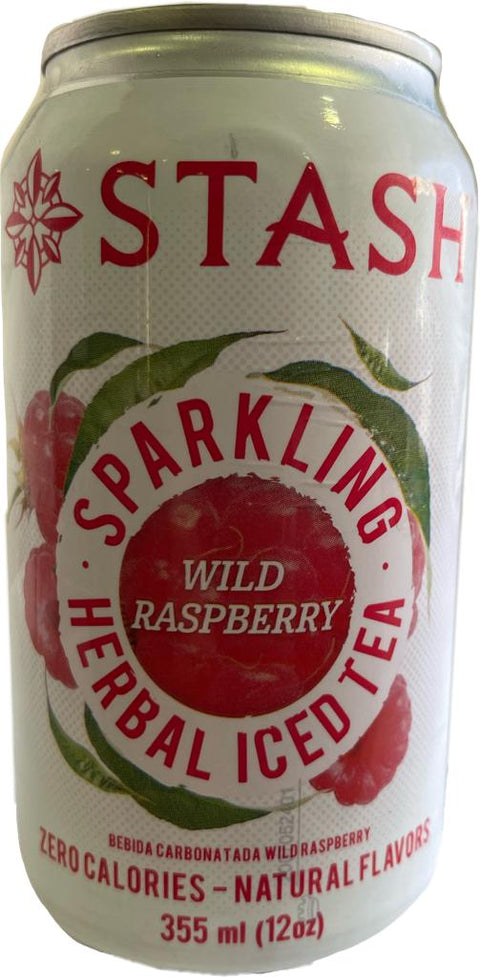 BEBIDA CON TÉ Sabor Frambuesa, STASH x 355 ml