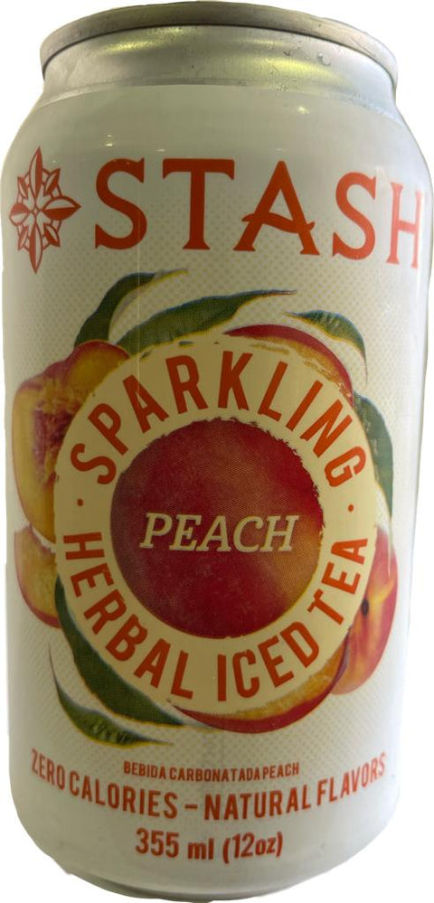 BEBIDA CON TÉ Sabor Durazno, STASH x 355 ml
