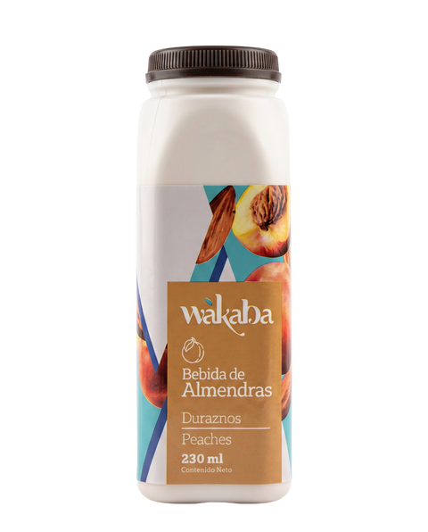 YOGURT DE ALMENDRA DURAZNO WAKABA X 230 ML (Sólo Venta en Bogotá)