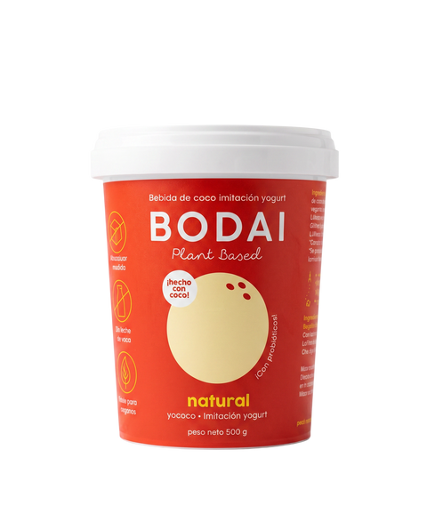YOGURT BODAI, Natural x 500 g (Venta Sólo en Bogotá*)