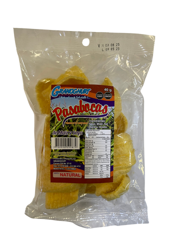 CHICHARRINES DE SOYA Sabor Natural, Granoghurt x 40 g.