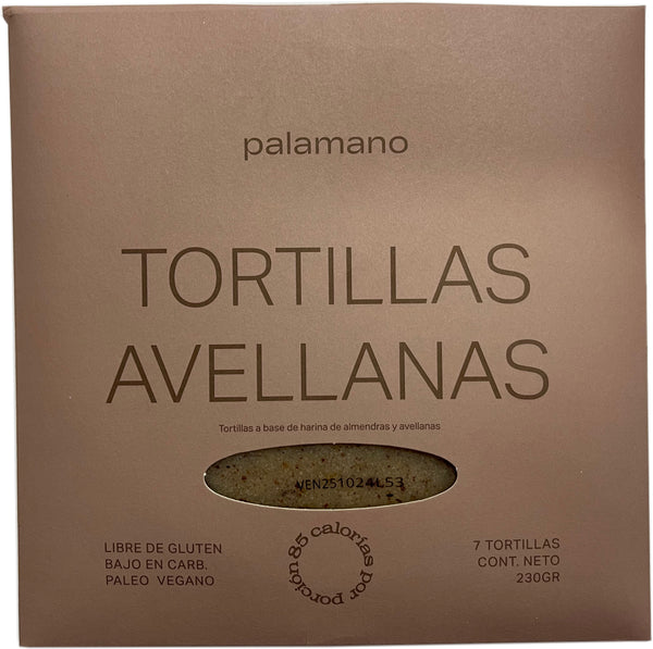 TORTILLAS AVELLANAS, Palamano x 230 g