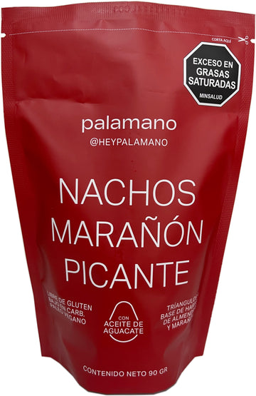 NACHOS MARAÑON PICANTE, Palamano x 90 g