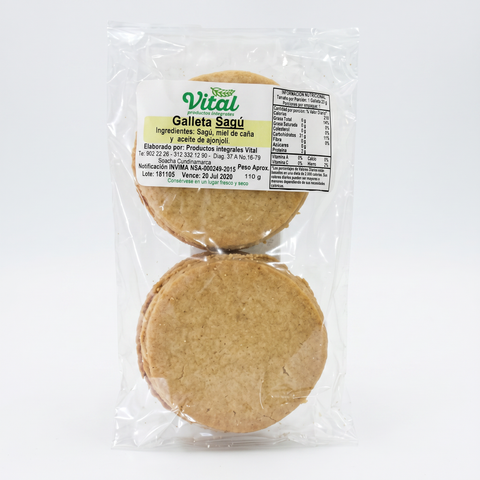 Galleta Sagú Miel Vital x 5 Unidades 110 g