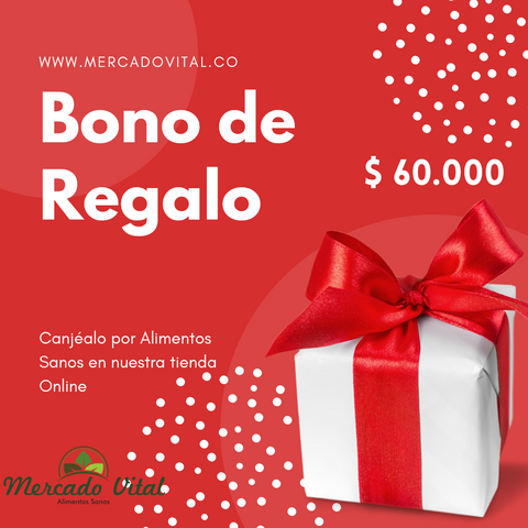 Bono de Regalo Mercado Vital