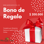 Bono de Regalo Mercado Vital
