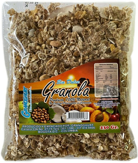 GRANOLA SIN DULCE Granoghurt x 230 g.