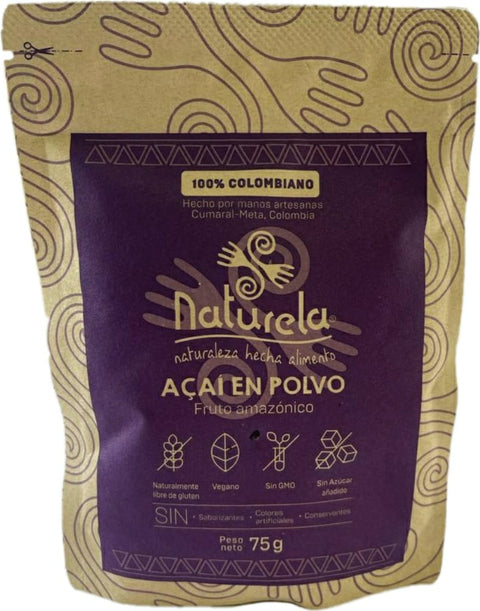 AÇAÍ EN POLVO Naturela x 60 g