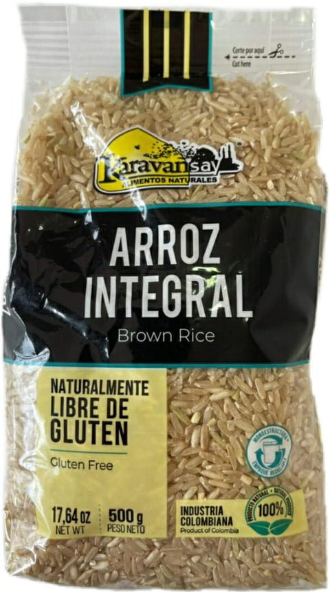 ARROZ INTEGRAL Karavansay x 500 g.