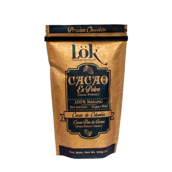 CACAO EN POLVO LOK X 200 G.