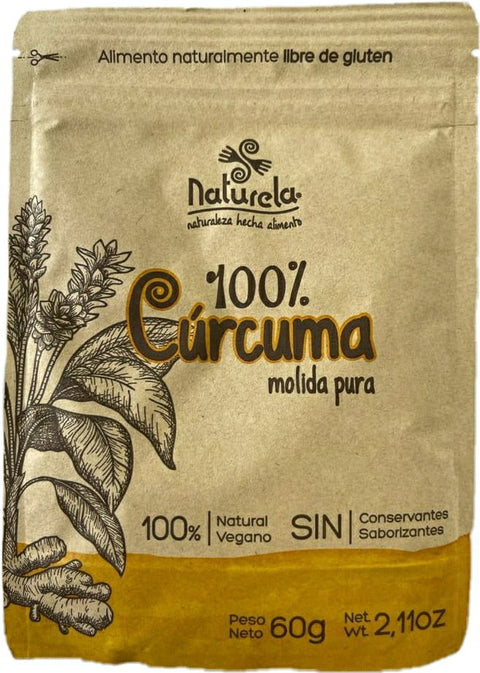 CÚRCUMA EN POLVO Naturela X 60 g