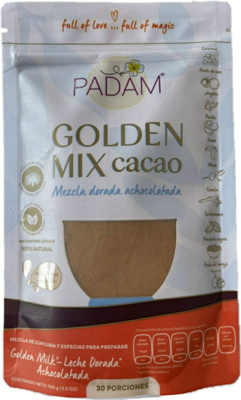 LECHE DORADA GOLDEN MIX COCOA Padam X 100 g