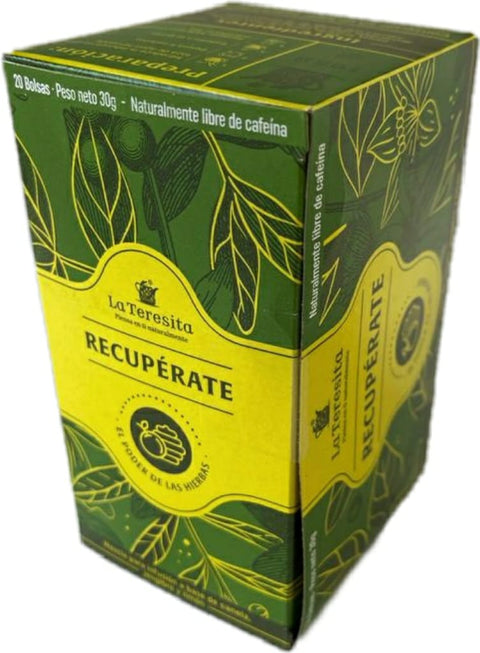 INFUSIÓN RECUPÉRATE, La Teresita x 20 Bolsas