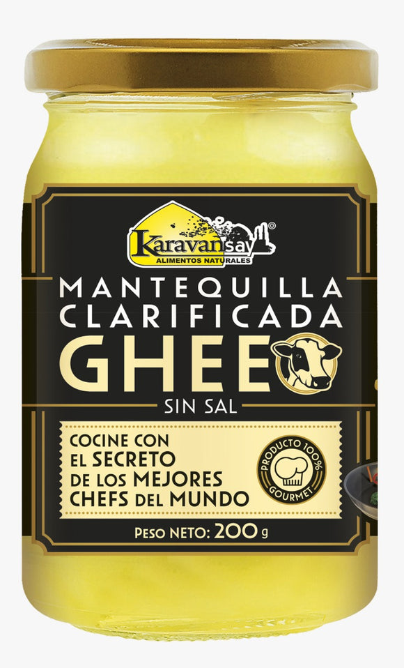 GHEE (Mantequilla Clarificada) Karavansay x 200 Gramos