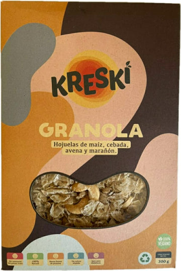 GRANOLA SIN DULCE, Kreski x 300 g.