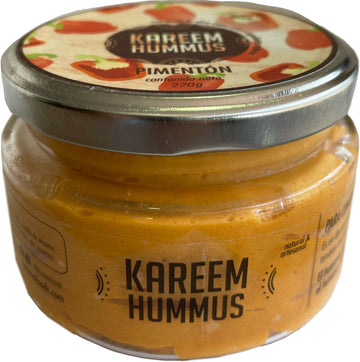 HUMMUS PIMENTÓN, Kareem Hummus x 220 g (Sólo Venta en Bogotá)