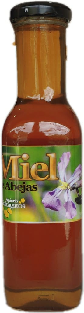 MIEL DE ABEJAS Apiario Saltagatos x 525 g.