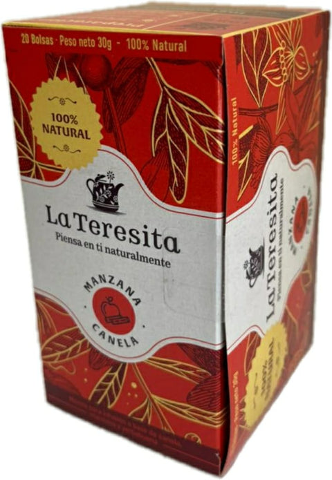 INFUSIÓN MANZANA CANELA, La Teresita x 20 Bolsas