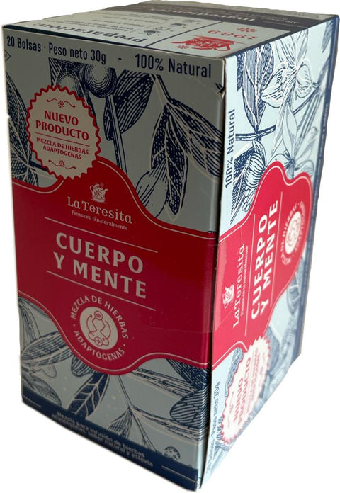 INFUSIÓN CUERPO Y MENTE, La Teresita x 20 Bolsas