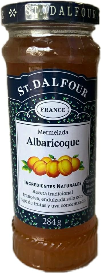 MERMELADA ST. DALFOUR Albaricoque X 284 G.