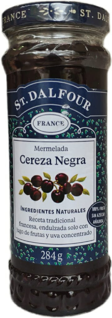 MERMELADA ST. DALFOUR Cereza Negra x 284 g.