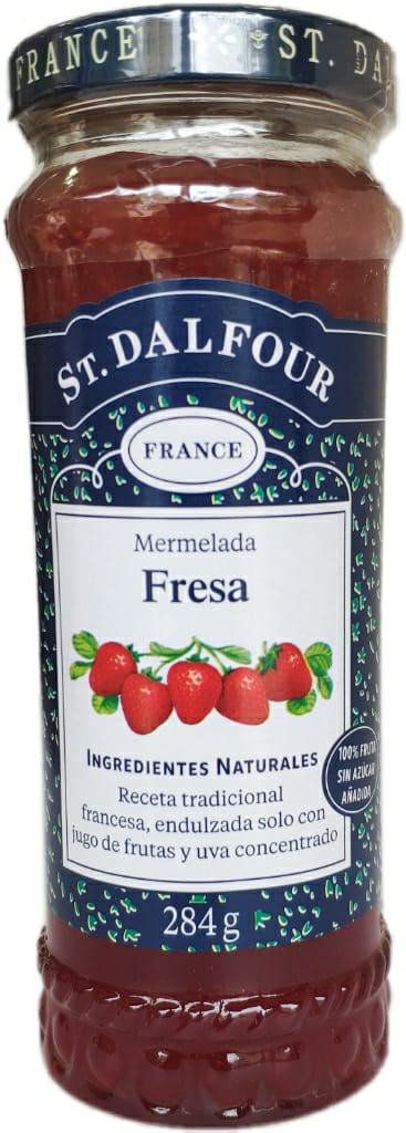 MERMELADA ST. DALFOUR Fresa x 284 g.