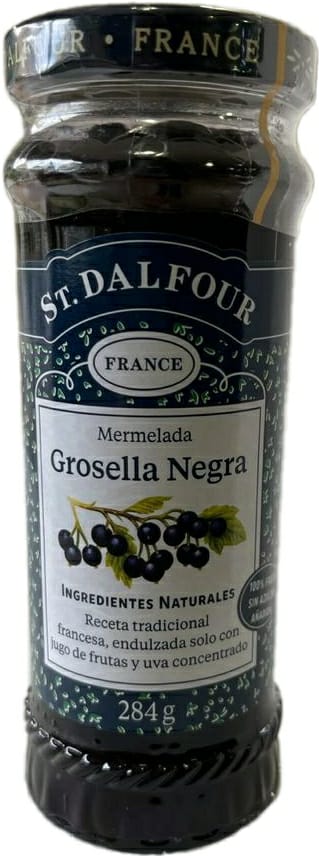 MERMELADA ST. DALFOUR Grosella Negra X 284 G.