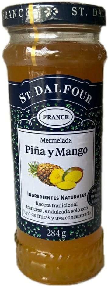MERMELADA ST. DALFOUR Piña y Mango x 284 g.