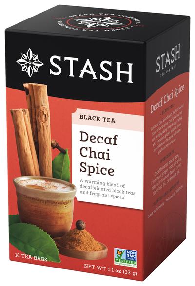TE NEGRO DESCAFEINADO CHAI SPICE STASH X 18 Sobres