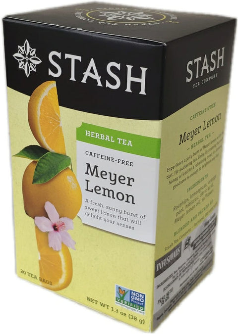 INFUSIÓN DE LIMONARIA CON FLOR DE JAMAICA Y CASCARA DE NARANJA STASH X 20 Bolsas