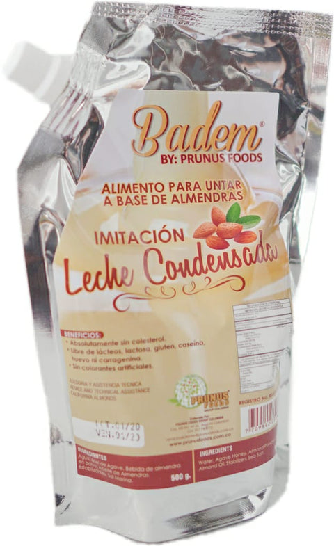 LECHE CONDENSADA DE ALMENDRA BADEM (Imitación) x 500 g