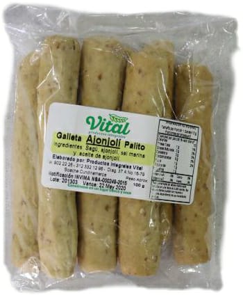 Galleta Ajonjolí Palitos Vital x 100 g