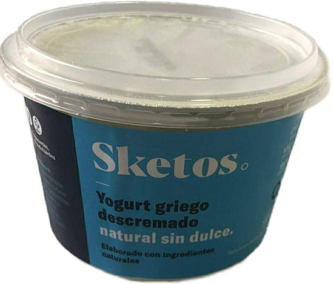 YOGURT GRIEGO NATURAL X 450 g. Sketos (Venta Sólo en Bogotá)