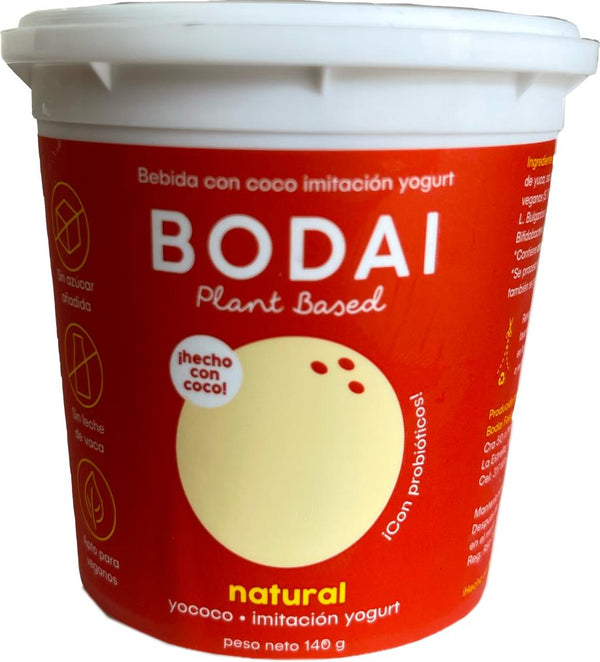 YOGURT BODAI, Natural x 140 g (Venta Sólo en Bogotá*)