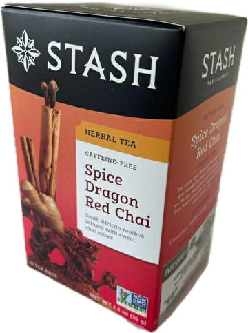 INFUSIÓN PARA CHAI DULCE Y PICANTE Sin Cafeína, Stash x 18 Sobres